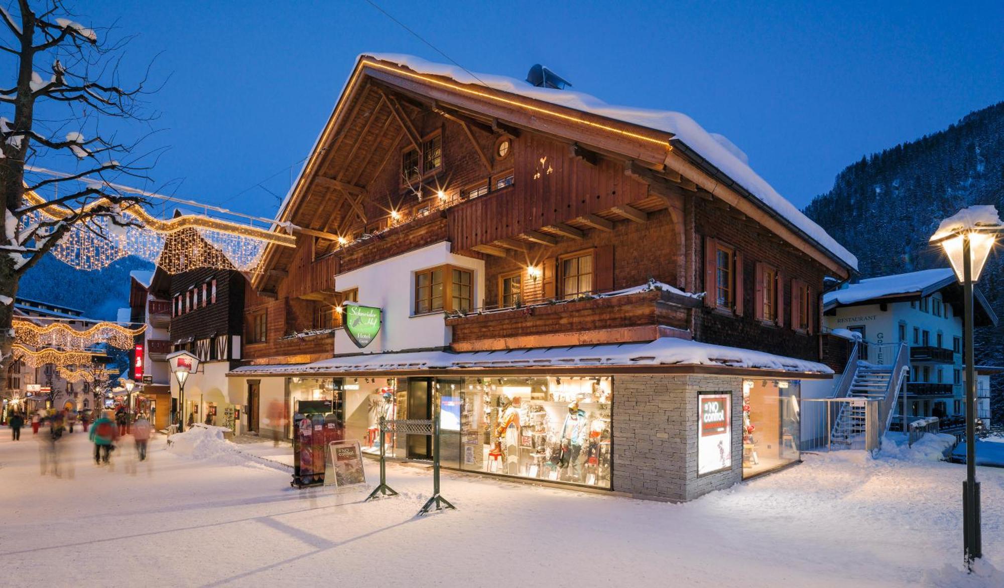 Отель Schneider Hof Boutique Санкт-Антон-ам-Арльберг Экстерьер фото